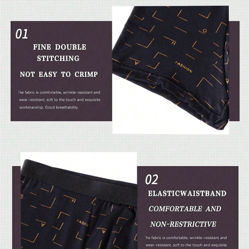 Men's Boxer Briefs Collection - Multi-Color Pack - Picture 5 of 6